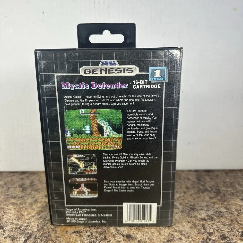 Mystic Defender for Sega Genesis In Box IB Great Shape‎